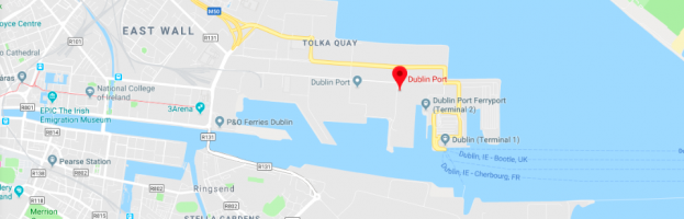 Lorry Driver Killed in North Docks Accident  [Dublin, Ireland – 14 August 2019]